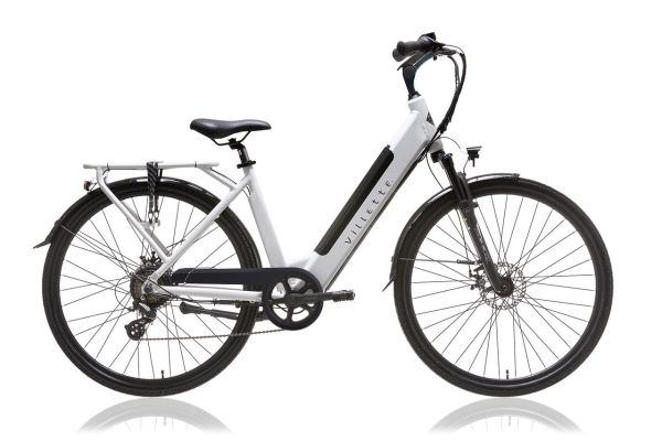 L' Amant, City E-bike, Damen, Premium, 13 Ah, 7 Gänge, Weiss