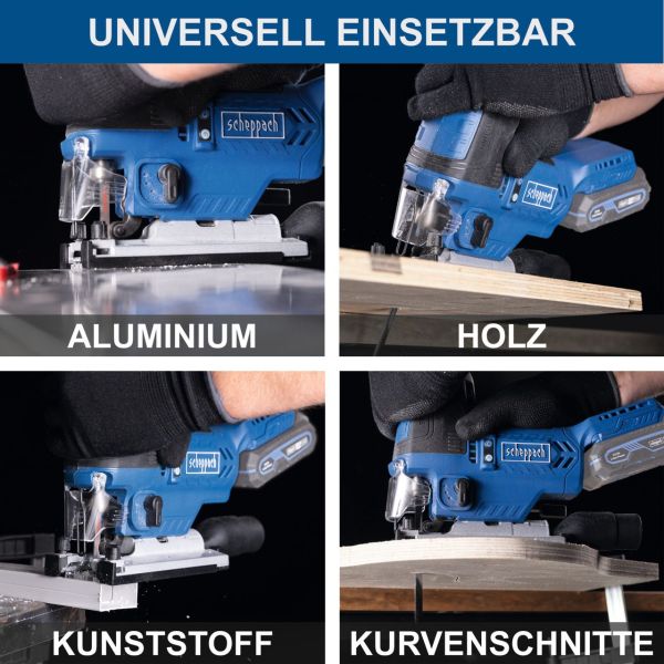 Akku-Stichsäge BC-JS254-X scheppach