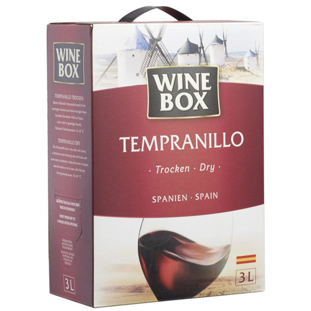 in 3 Winebox VdlT Norma24 Box Bag Tempranillo Liter Castilla |