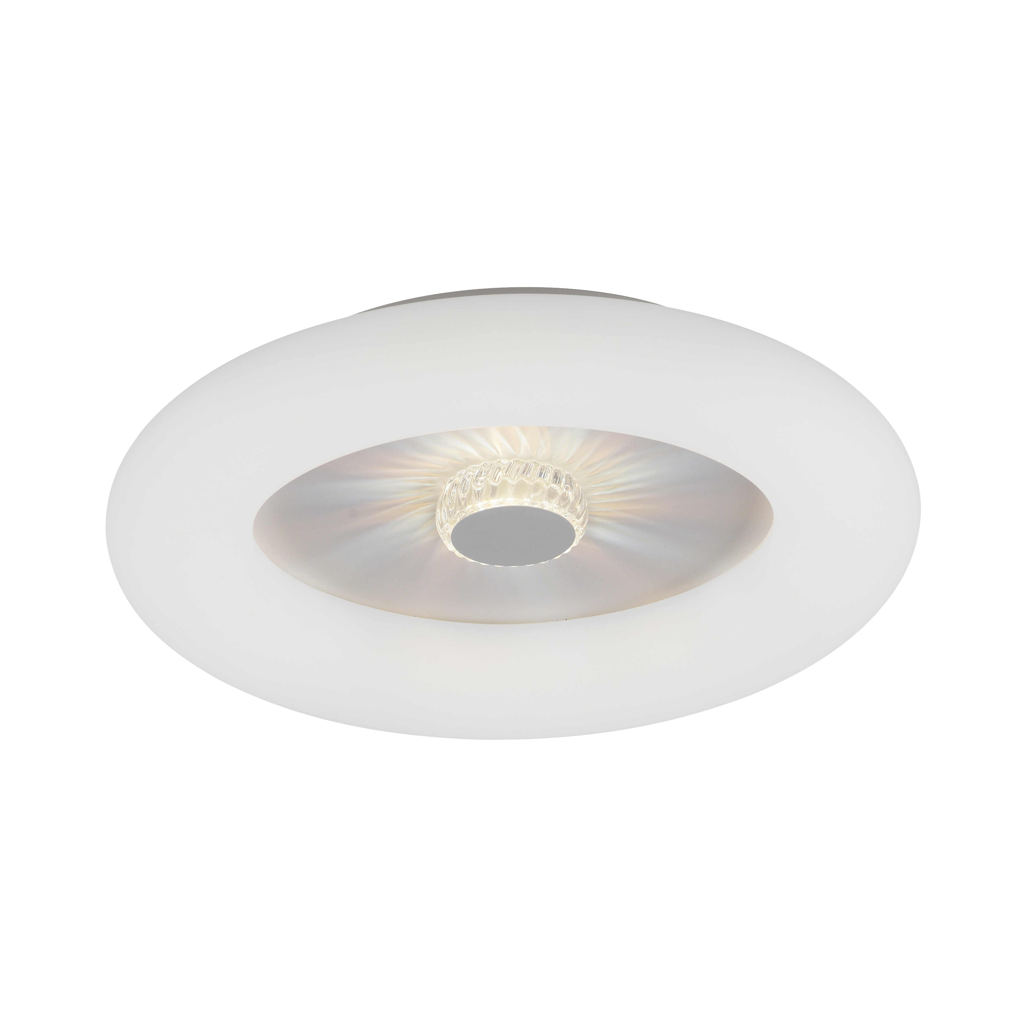 LeuchtenDirekt LED Deckenleuchte VERTIGO, | Ø50 IP20 dimmbar, cm, CCT, Norma24 Fernbedienung