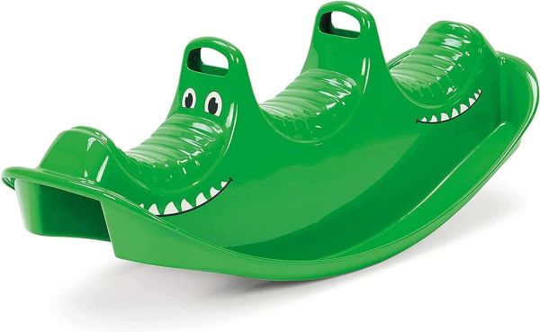 Dantoy - Schaukelpferd - Wippe - Kinderwippe für Kinder 1–5 Jahre - Grünes Krokodil