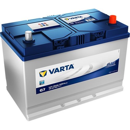 Blue Dynamic 5954040833132 Autobatterien, G7, 12 V, 95 Ah, 830 A