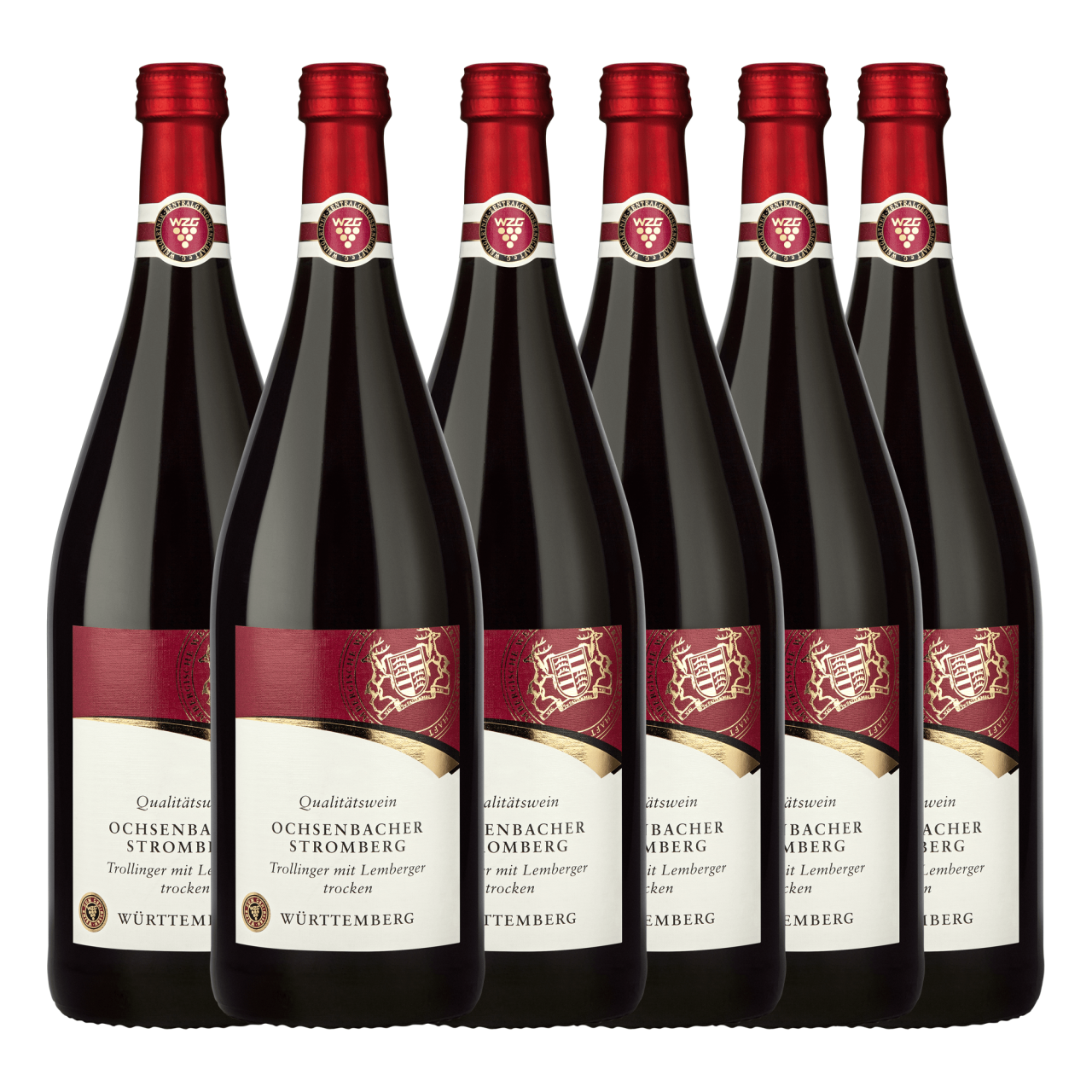 Ochsenbacher Stromberg Trollinger mit Lemberger Qualitätswein trocken6er Karton
