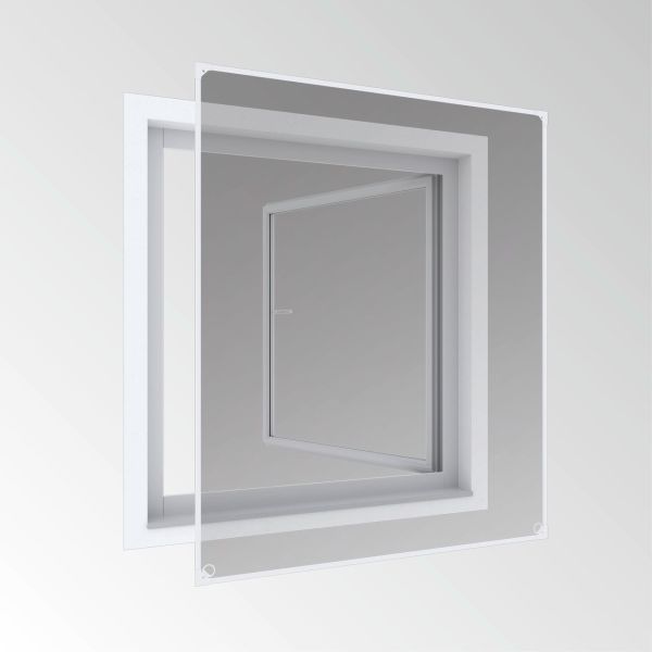 Magnetfenster 100x120cm weiß