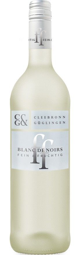 Cleebronner Blanc De Noirs Qualitätswein Fein & Fruchtig