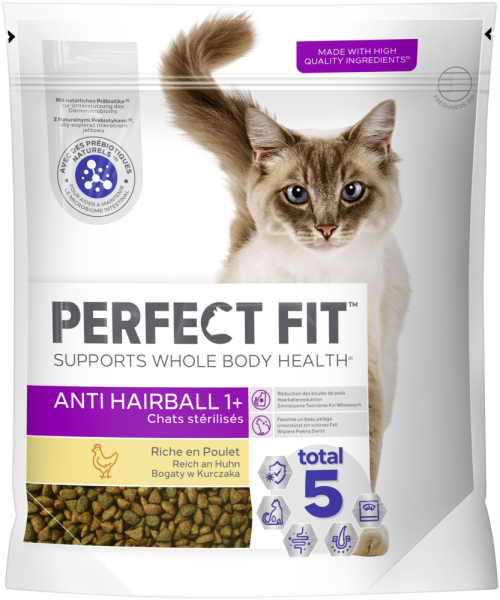 Katze Beutel Anti Hairball 1+ mit Huhn 1,4kg