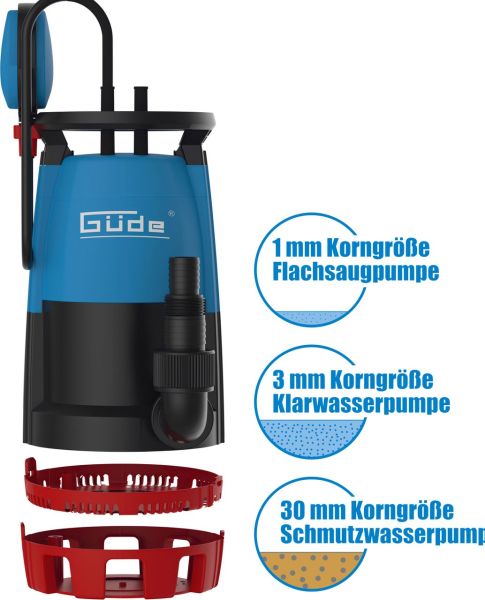 Powertec Garden Kombitauchpumpe KT 750