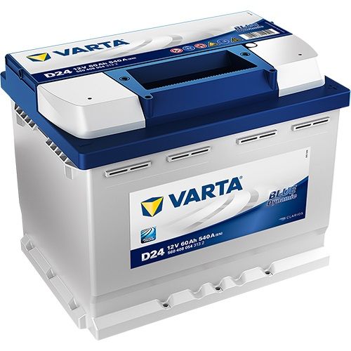 Blue Dynamic 5604080543132 Autobatterien, D24, 12 V, 60 Ah, 540 A