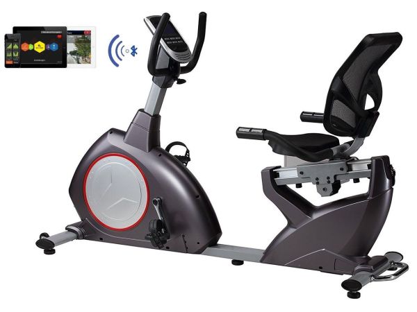 Body Coach Sitz-Liege-Ergometer Heimtrainer magnetisch Computer mit Bluetooth