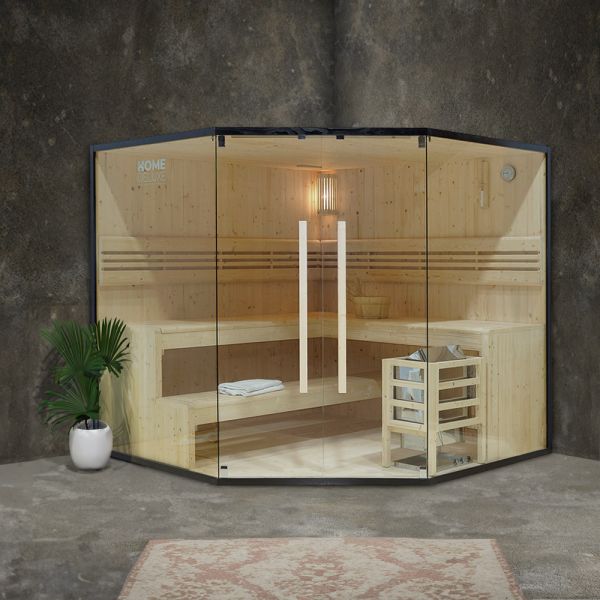 Traditionelle Sauna SHADOW - XL BIG