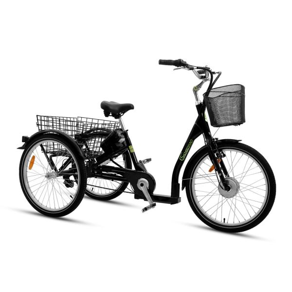 SachsenRad Lastenrad Dreirad T3A Trio mit Alarmanlage, Klapprad