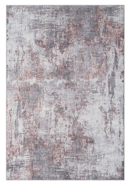 Teppich Olivia, 200cm x 290cm, Farbe grau/braun Mix, rechteckig