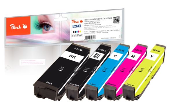 Spar Pack Tintenpatronen ersetzt Epson No. 26XL