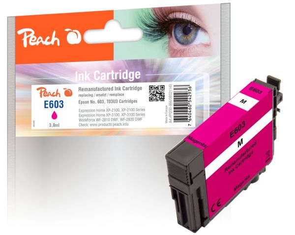 Tintenpatrone magenta ersetzt Epson No. 603M