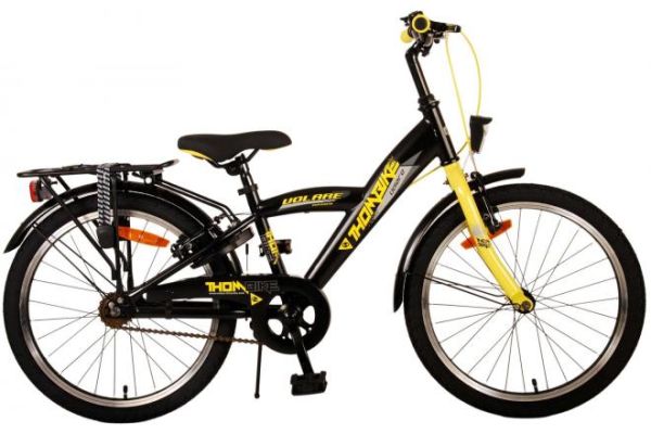 Thombike Kinderfahrrad - Jungen - 20 Zoll - Schwarz Gelb - Zweihandbremsen