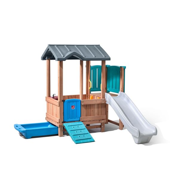 Woodland Adventure Playhouse & Slide